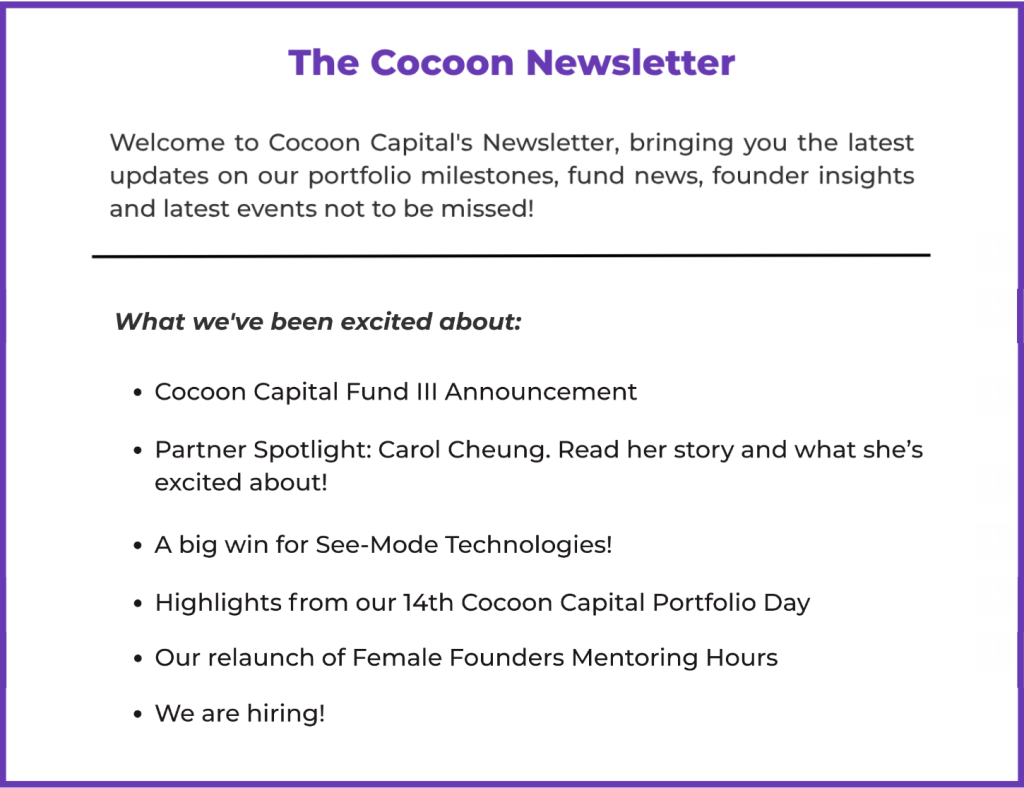 Newsletter header